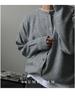 Men's High-End Woolen Cardigan - Round Neck, Autumn/Winter Casual Knitwear