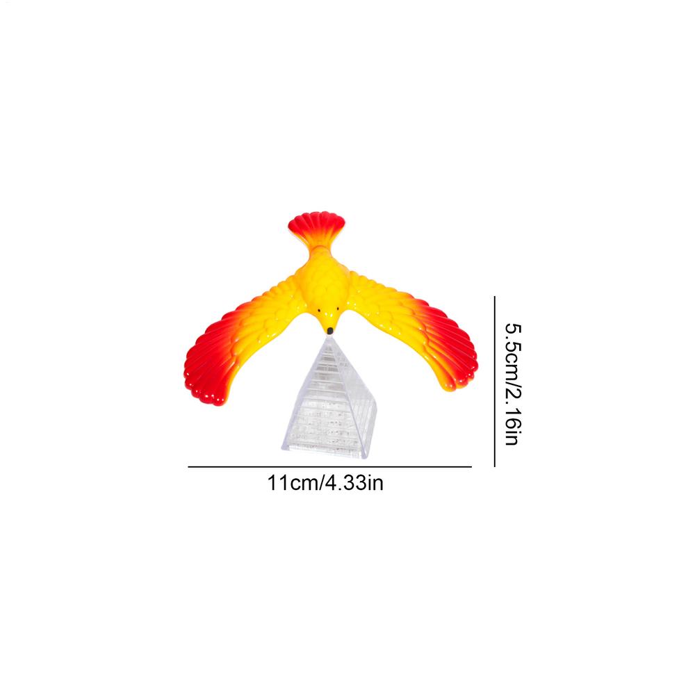 

Балансуючий Орел з Пірамідальною Підставкою Магічний Птах Настільний Декор Смішні Гаджети Новинки Іграшки для Дитячого Подарунка Мініатюрні Фігурки
