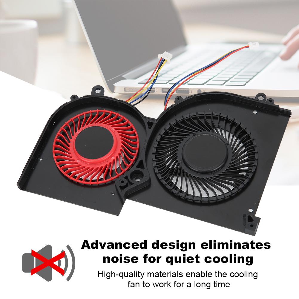 GPU Double Side Cooling Fan Computer Accessories Fit for GS65 GS65VR MS 16Q2 DC5V