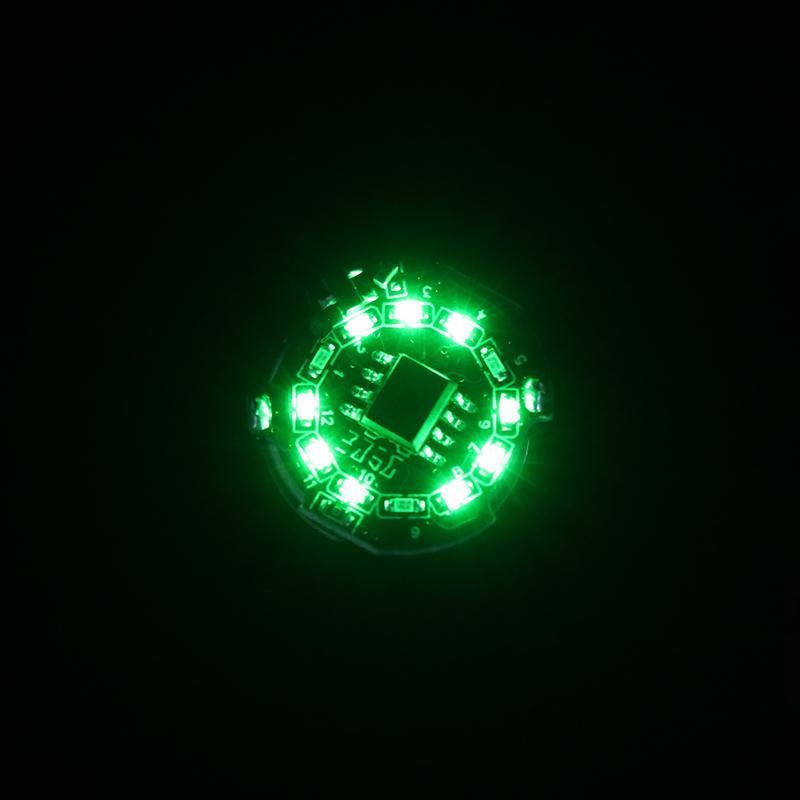 

Magnetic Control Lamp Magnet Wireless LED Induction Lights + Button Battery + Magnet DIY Toys Robot Anime Landscape Model зелений