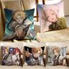 Anime M-Mushoku Tensei Pillow Case Anti-dustmite Invisible Zipper Sofa Bed