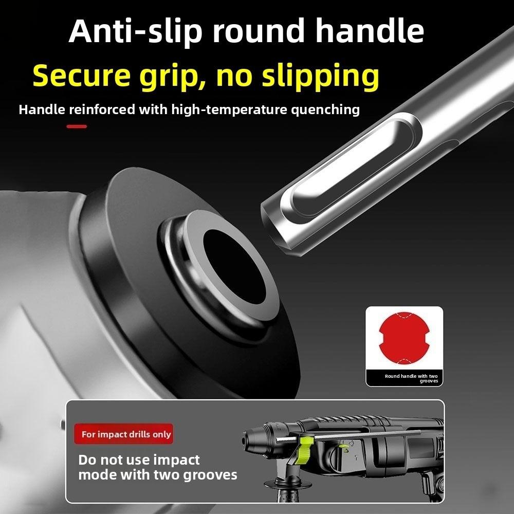 2/3/4/5Pcs Serrated Serrated Tooth Drill Bit High Hardness Tile Drill Bit  Drilling Tool