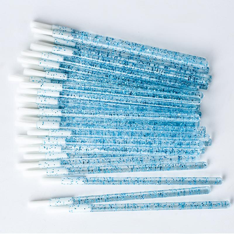 50/100Pcs Nylon Eyelash Brush Disposable Mascara Lip Glossy Wand Microbrush Applicator Lashes Extension Accessories Makeup Tools