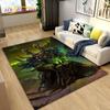 3D WOW, World of Warcraft Spielbereich-Teppich, groß, Teppich für Wohnzimmer, Schlafzimmer, Sofa, Fußmatte, Dekoration, rutschfeste Bodenmatte für Kinder
