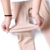 Double-layer Bare-leg Leggings Fake Meat Autumn and Winter Women's Meat Skin Tone Fleece Thickened Double-layer Warm Leg Pants