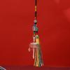 Chinese alloy six-character keychain pendant bag hanging metal accessories, barrel pendant gift pendant colorful