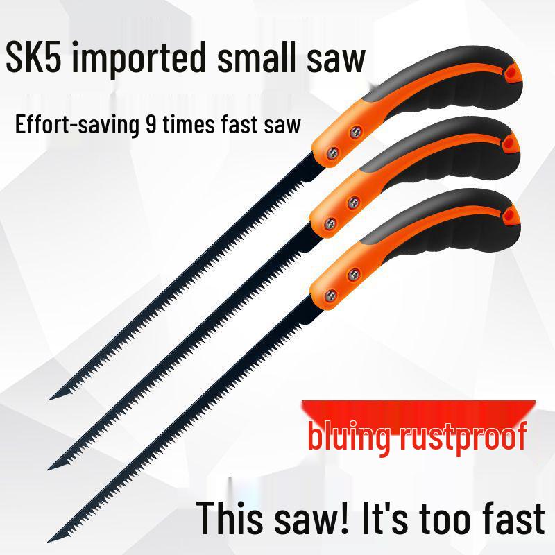 Manganese Steel Hand Saw for Woodworking, Gardening, and Household Use