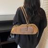 Bolso Baguette Retro Francés de Nicho, Bolso Versátil de Hombro Único para Otoño e Invierno, Bolso de Axila para Mujer
