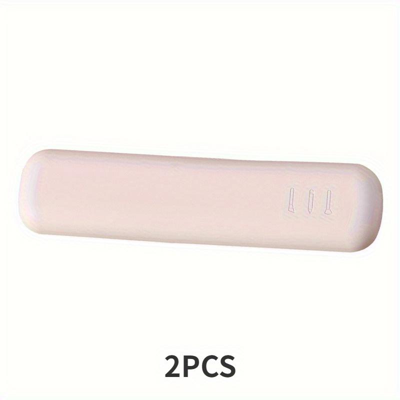 

2PCS Portable Makeup Bag Pouch Silicon Makeup Brush Pouch Cosmetic Organizer Travel Holder Storage Brush Case Brush Makeup Bag 2pcs