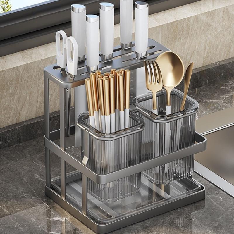 Wall Mounted Space Saving Organizers For Kitchen Spoon And Tools HX6C