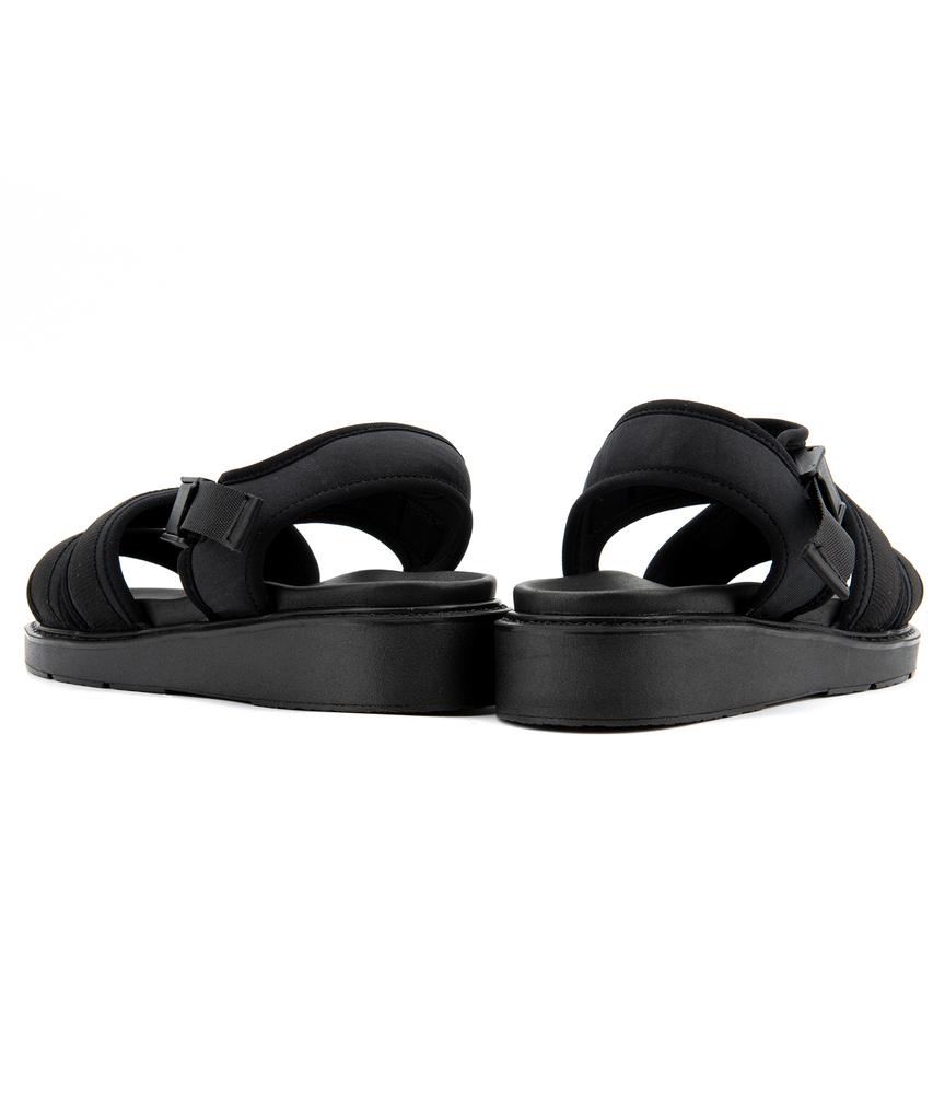 Bsqt By Classy 731 Morian Neoprene Strap Sandals Aqua Black