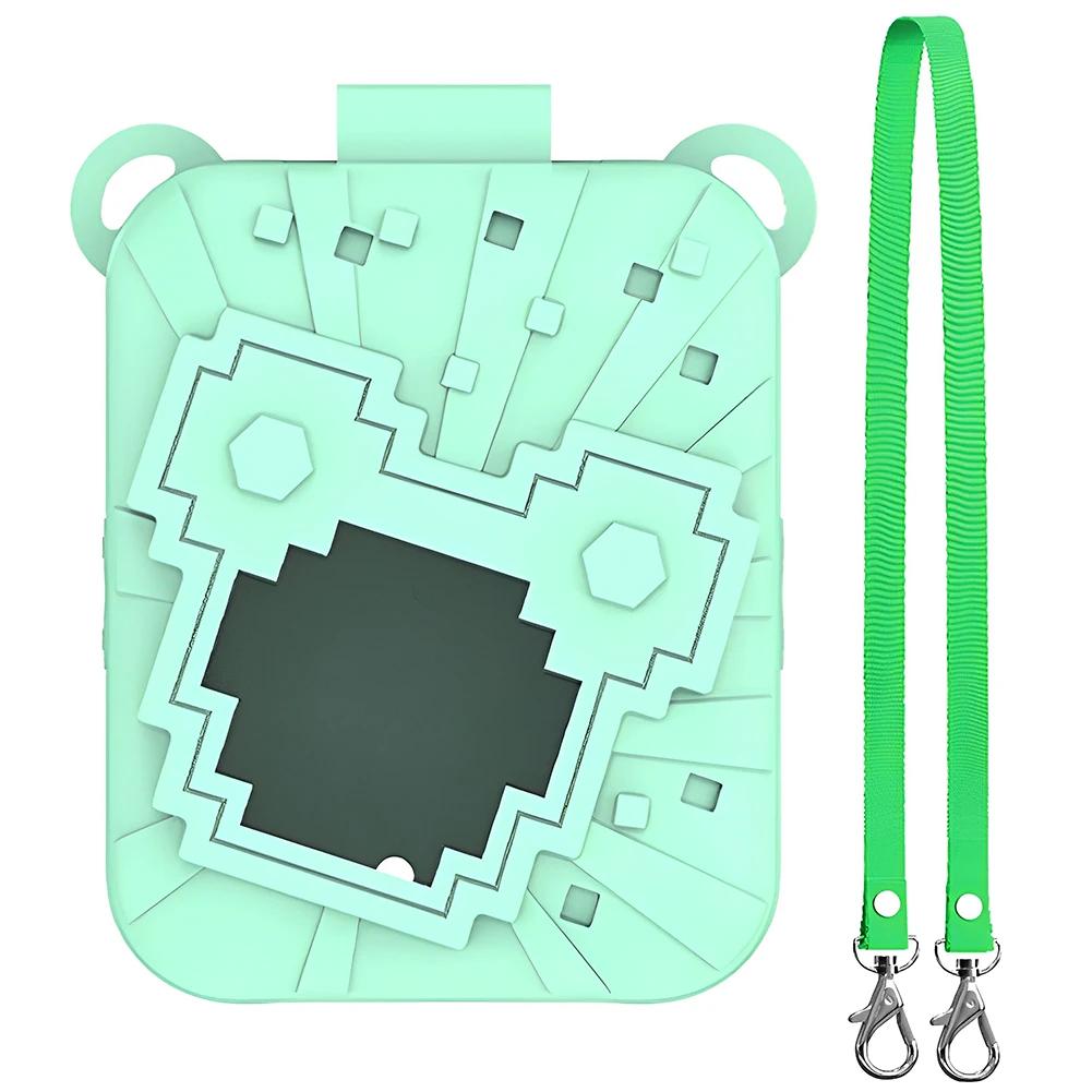 Silicone Cover Case Washable Protective Skin Sleeve with Lanyard Wateproof Protective Cover For Bitzee Magicals Interactive Toy