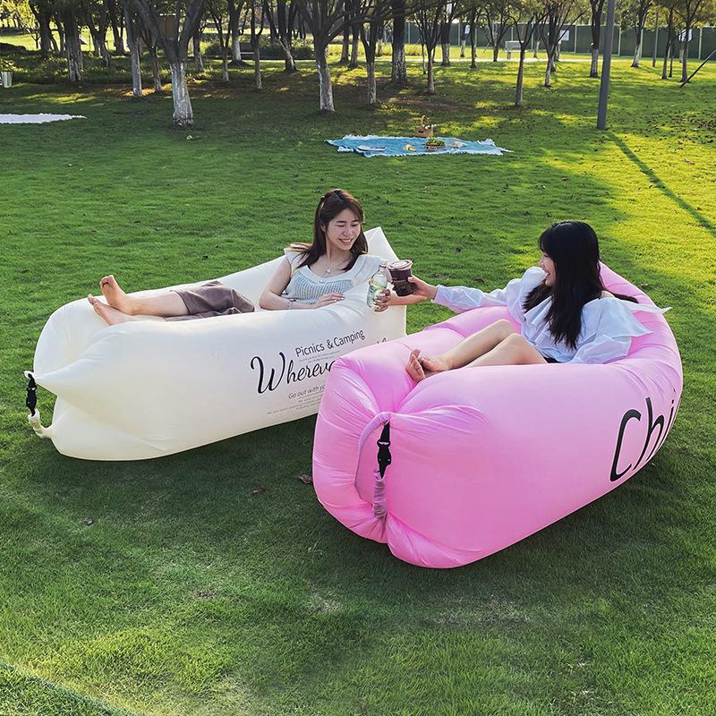 Aufblasbares Outdoor-Liegesofa - Tragbare Luftmatratze für Camping & Musikfestivals