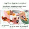 Interactive Puzzle Toys for Cats and Dogs Slow Feeder Bowl Non Slip Pet Food Dispenser Mental Stimulation IQ Training Games