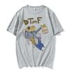 Rapper Bad Bunny DTMF Deb Tirar Ms Fotos 2025 Album T Shirts Unisex Women Summer Fashion T Shirt Retro Cartoo Pop Music Tee Shirt