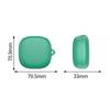 Anti-fall Earphone Case with Carabiner Silicone Earbuds Cover Dustproof Shockproof Charging Box Shell for SHOKZ OpenFit 2+ T921
