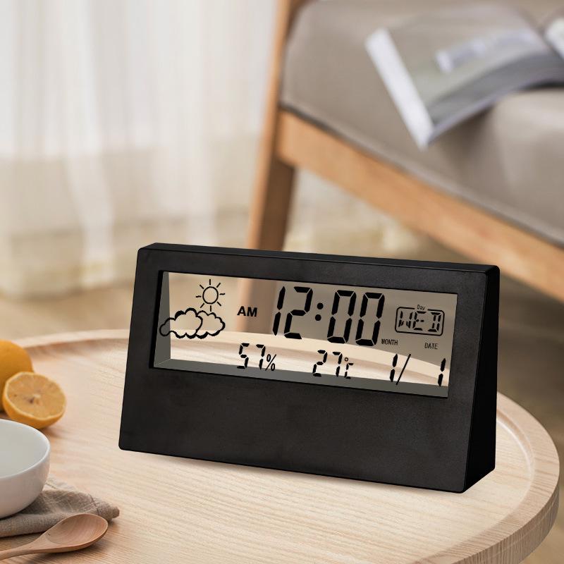 High-Precision Indoor Electronic Thermometer & Hygrometer - Wall-Mounted