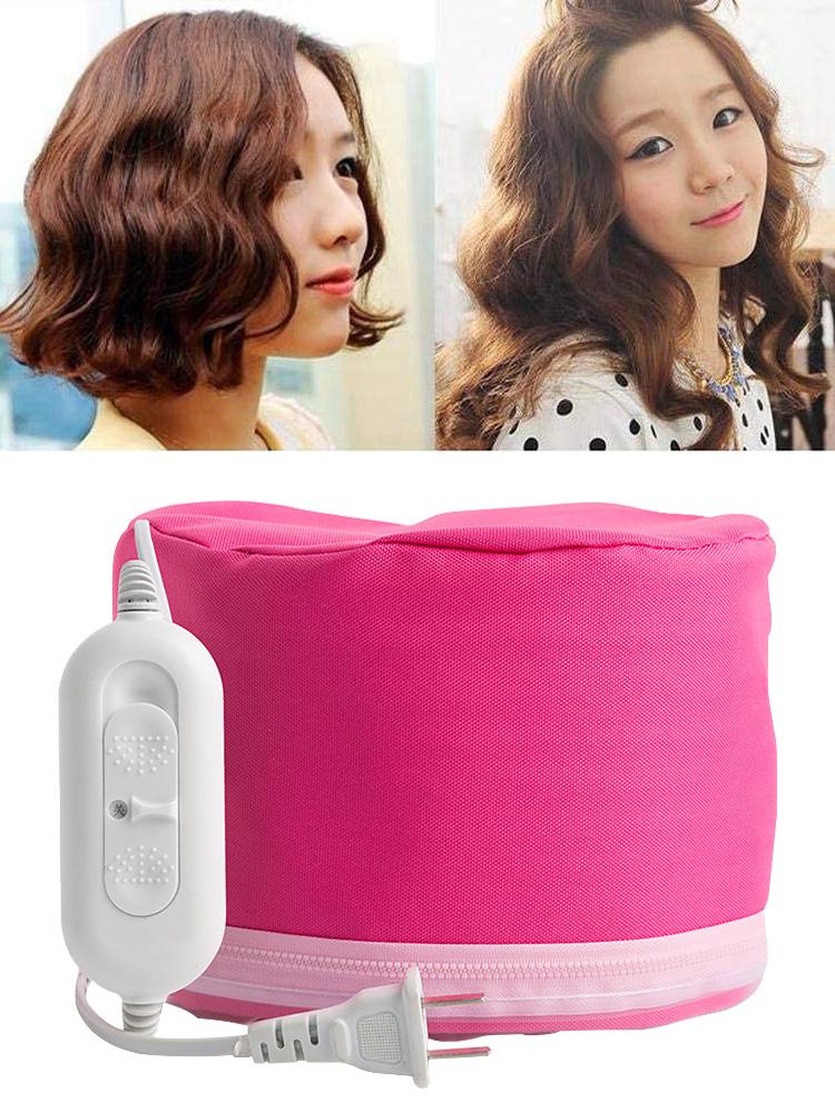 Hair Steamer Cap Thermal Cap with 3 Level Temperature Control Beauty Steamer Nourishing Hat for Hair Spa Home Use Gift for Women