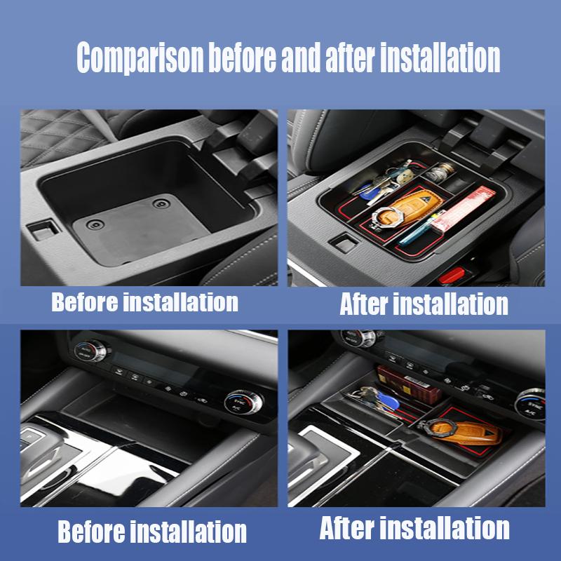 For Mitsubishi Outlander  Storage Box Interior Modification Armrest Box Storage Box