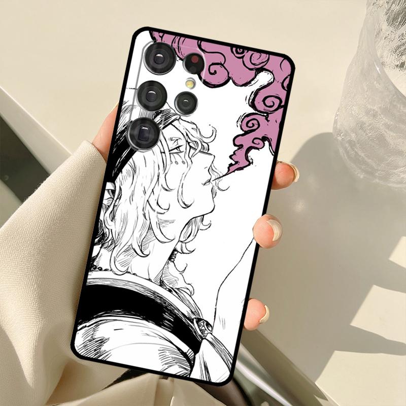Ukiyoe mononoke Kusuriuri Hülle Für Samsung Galaxy S24 Ultra S21 S22 S23 S25 Ultra S9 S10 Plus S20 FE S25 FE Rückseite