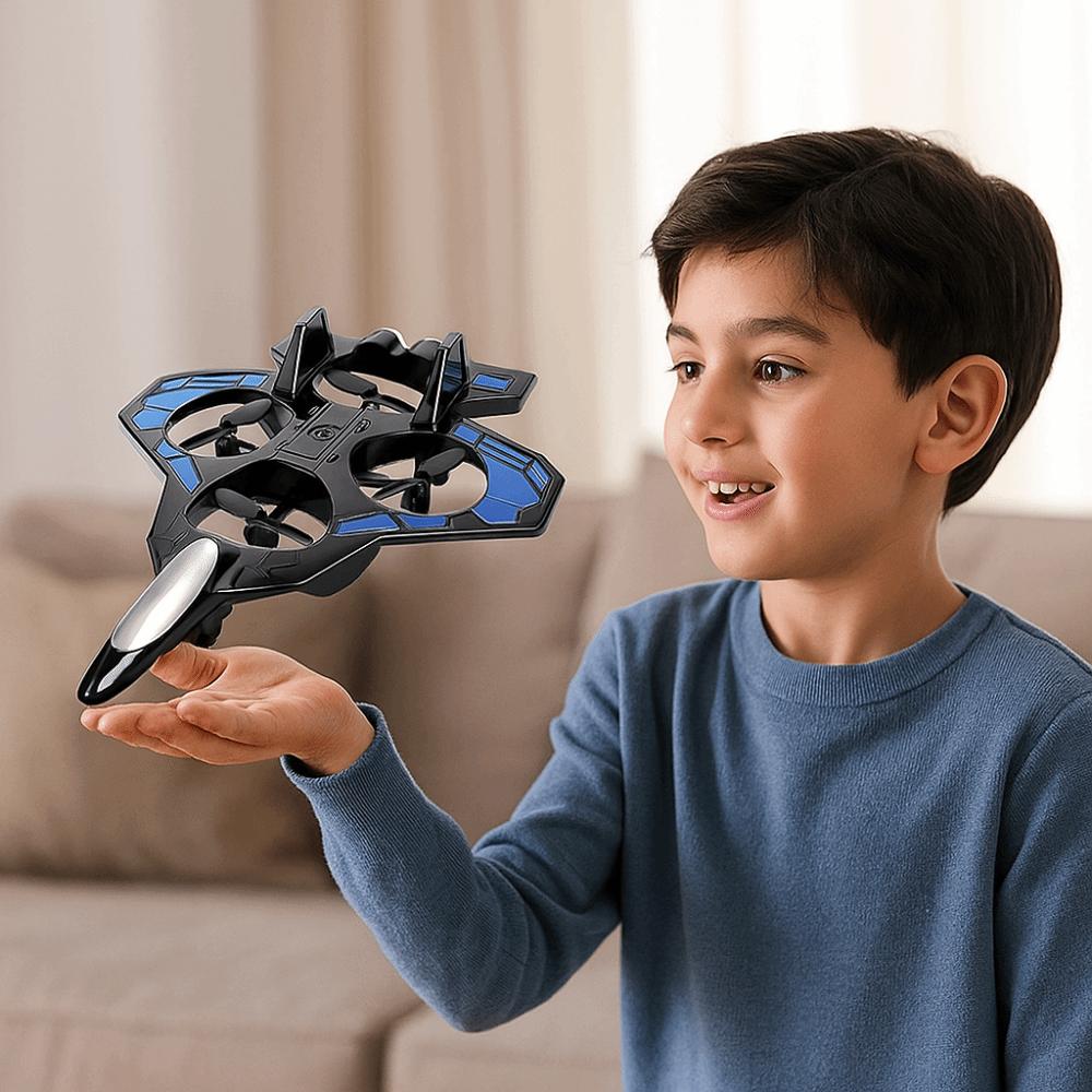 Gravity Sensing Remote Control Foam Fighter Rechargeable RC Hobby Jet Plane  Home Decor