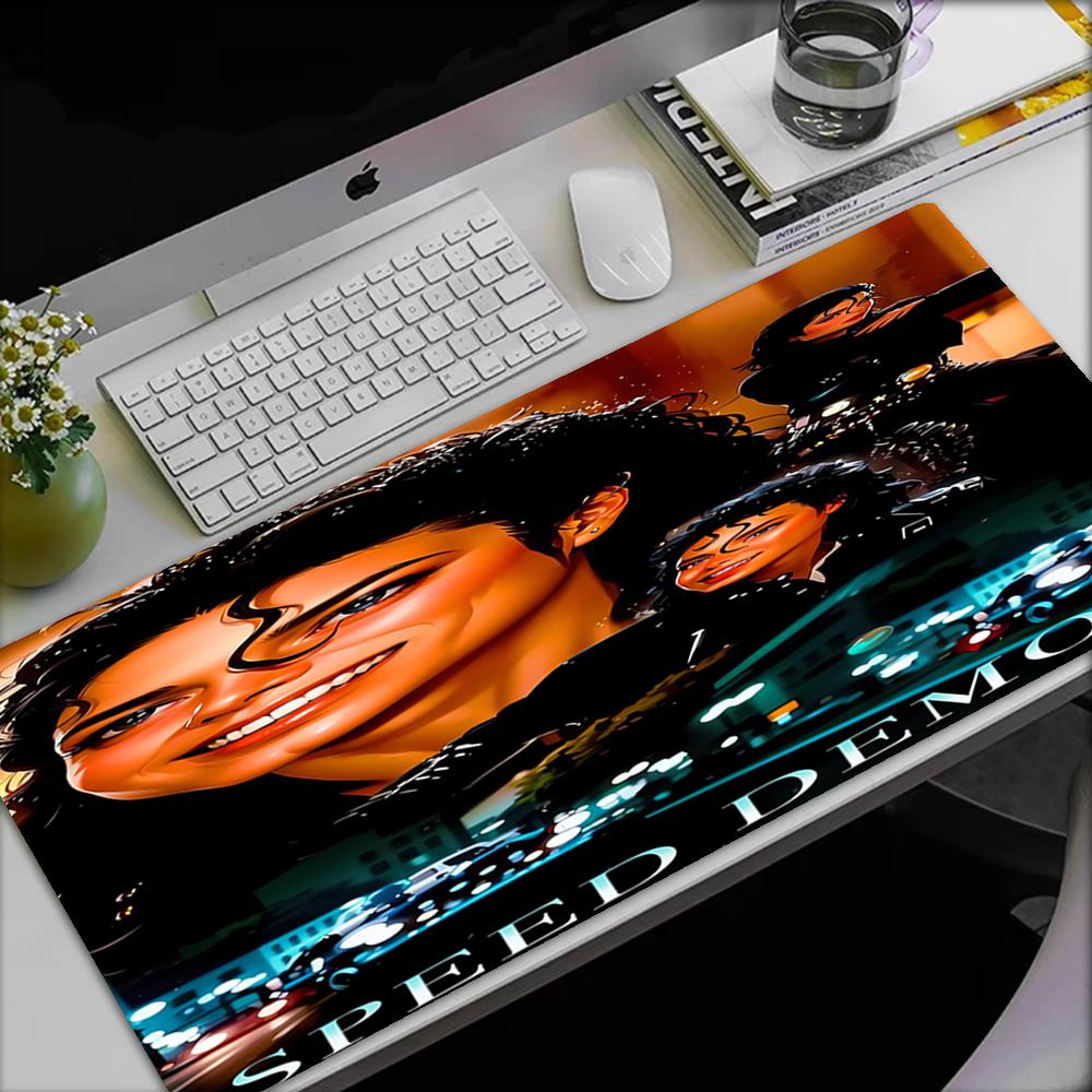 Michael Jackson Theme Mouse Pad, Non Slip Rubber Base, Multifunctional Office & Home Decor, Perfect for Workspace Personalization.