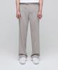 Lightweight Wide Hidden Elastic Waist Slacks [Light Beige]