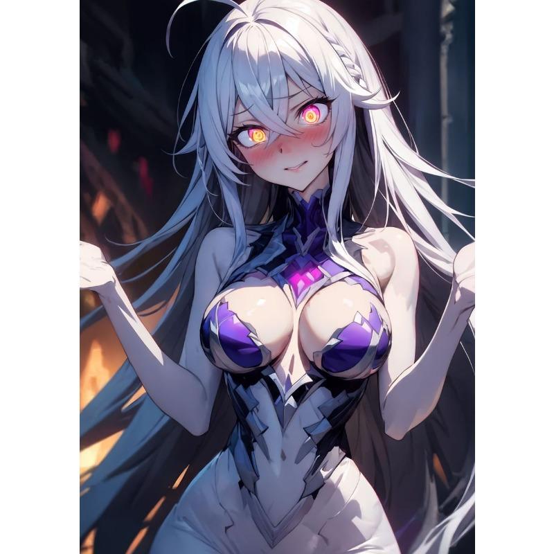 Mode Cartoon Anime Mädchen Sexy Kätzchen Verkleidung Göttin Poster Drucke Leinwandbild Wandkunst Bilder Wohnzimmer Heimdekoration