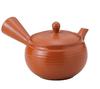 Vermilion Plain Flat Round Teapot (with Tea Strainerband Mesh) 480-18-723