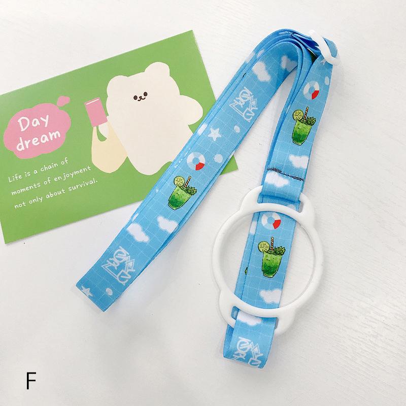 Adjustable Portable Comfortable Kettle Supplies Bottle Buckle Lanyard Hanging Rope Shoulder Strap Water Bottle Strap