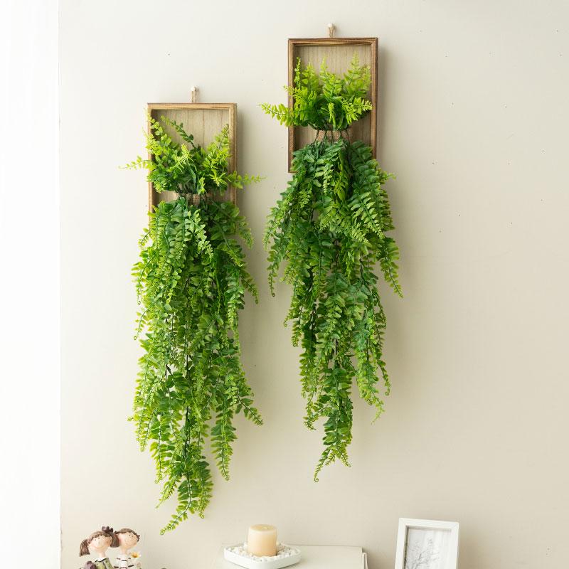 Stylish Daisy Pendant Faux Flower Vine for Indoor Wall Decoration and TV Background