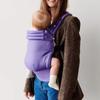 Mochila Canguru Ergonômica para Bebês Recém-Nascidos 3-36 Meses Assento de Quadril Ajustável Alças de Ombro Design de Algodão e Linho para Todas as Estações