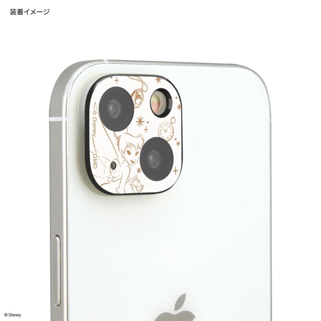 Gourmandies Disney Character Camera Cover for iPhone Tinker Bell 15/15 Plus/14/14 Plus, (DNG-172TB)