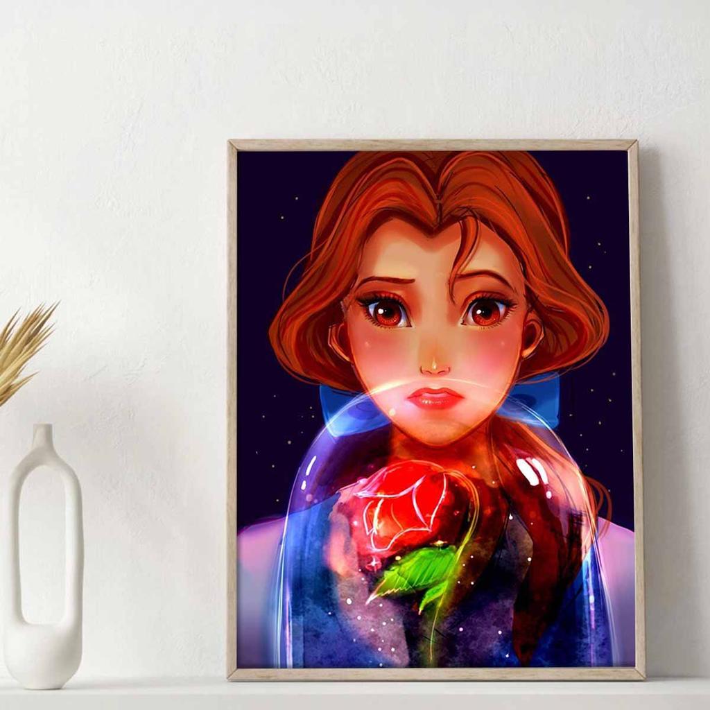 DIY Diamond Painting Withered Rose Cross Stitch Kit Mosaic Art Diamond Painting Full Circle Diamond Home Decoration