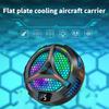Double Mode Cooling System Digital Display Heatsink for Phone Tablet Portable Magnetic Cooling Fan with Light