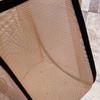 Fashion Hollow Out Mesh Handbag Large Capacity Lightweight Shoulder Bag Shopping Pack Women Men