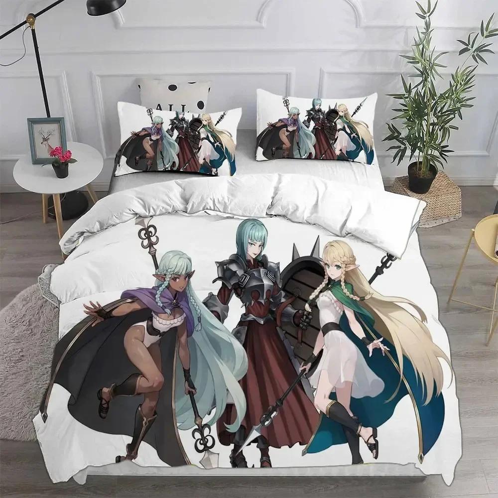 3D Printed Game Unicorn Overlord Bedding Sets Comforter Quilt Bed Cover Duvet Cover Pillow Case Sets Kids Adult Size