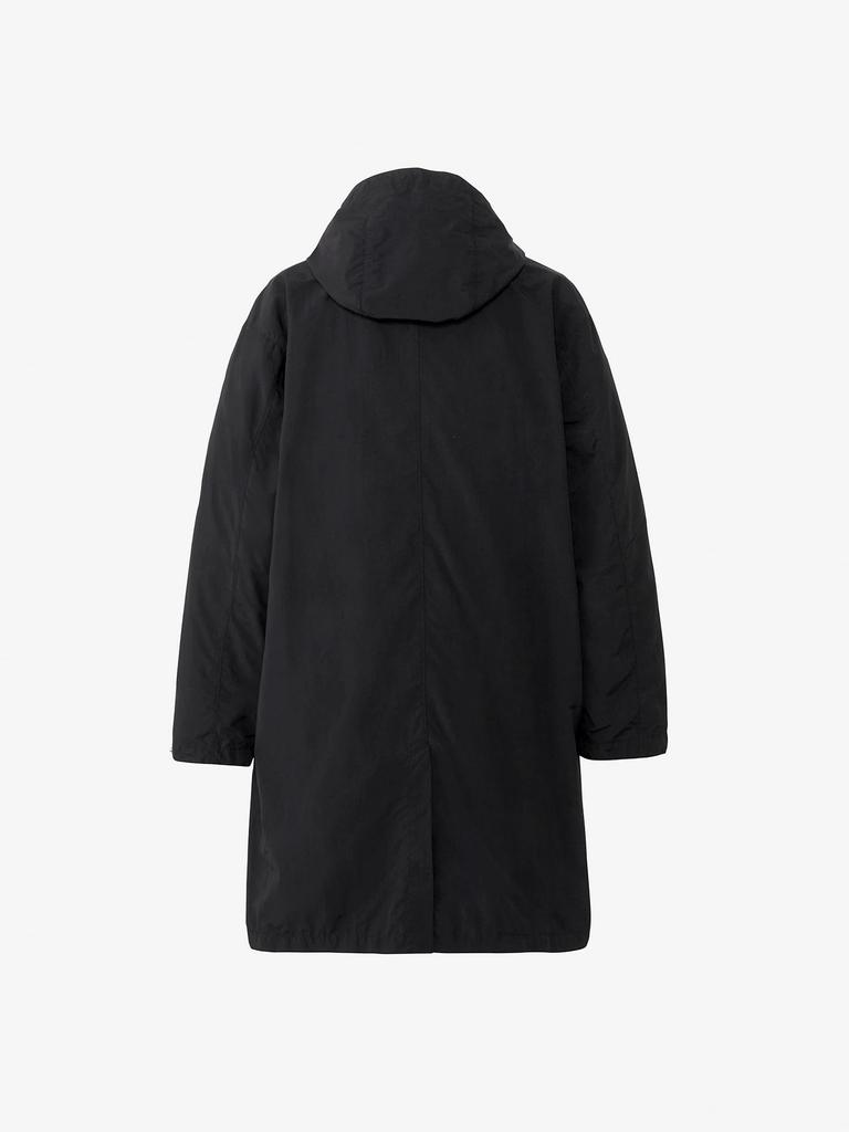 The North Face Roll Pack Journeys with Stowable XL Men's Coat, Water-Repellent, Packable, Hood, Black,