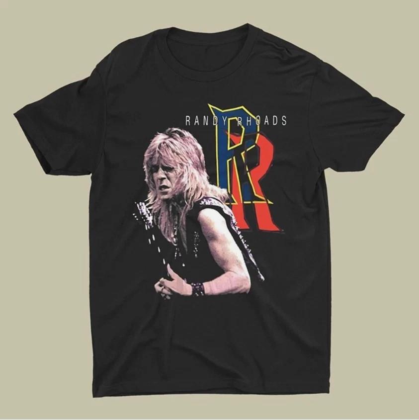 Винтажная футболка Randy Rhoads Подарок для фанатов Все размеры от S до 5XL ZL223 Унисекс футболка XXL