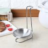 Stainless Steel Vertical Spoon Rest Stable Cooking Utensils Bracket  Restaurant