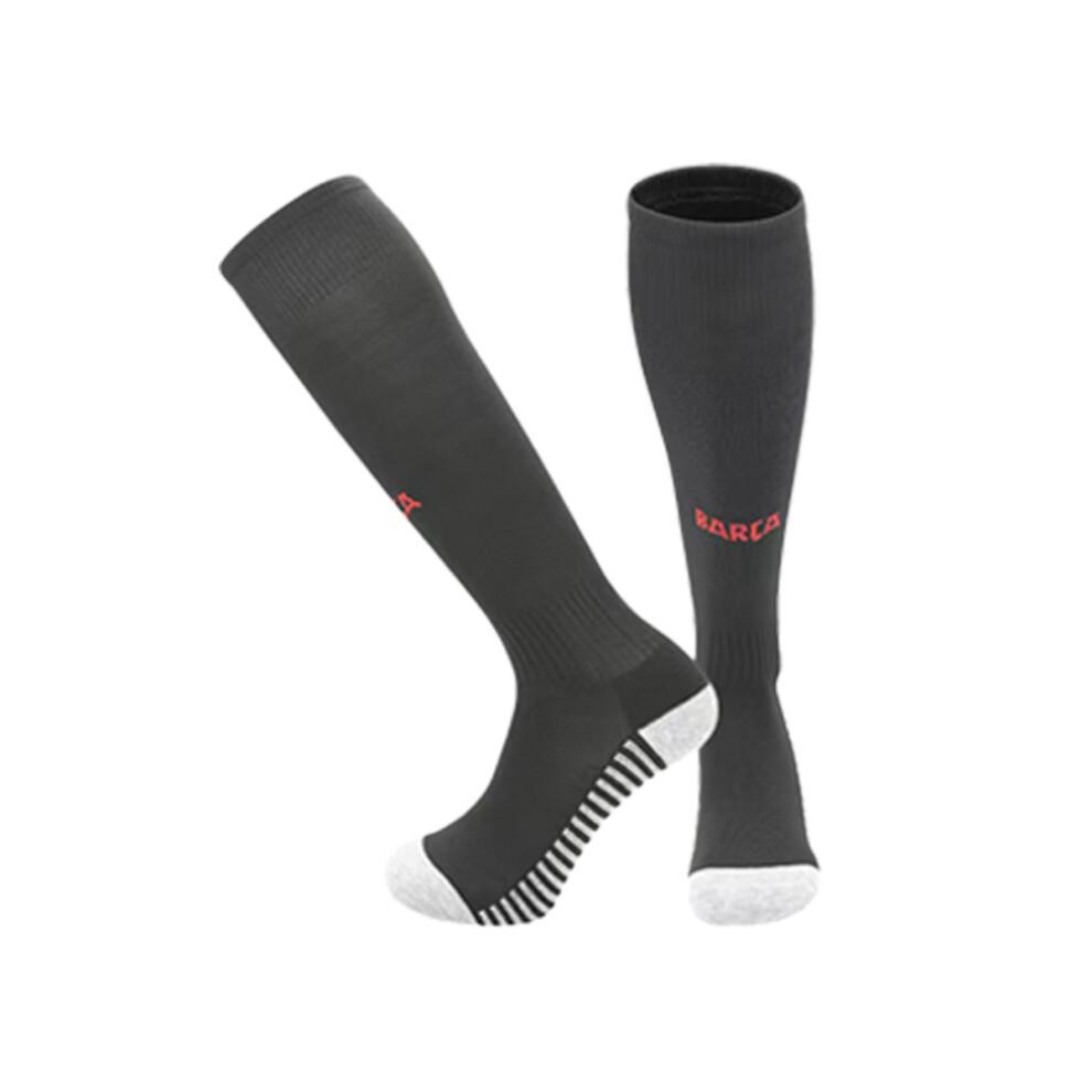 (24(130-140CM)) Calcetines Deportivos Negros del Barça Consigue Estampado Gratis Camiseta y Pantalones Azules #10 Lamine Yamal