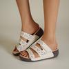 New Summer Flat Plus Size Peep Toe Wedge Platform Women's Sandals