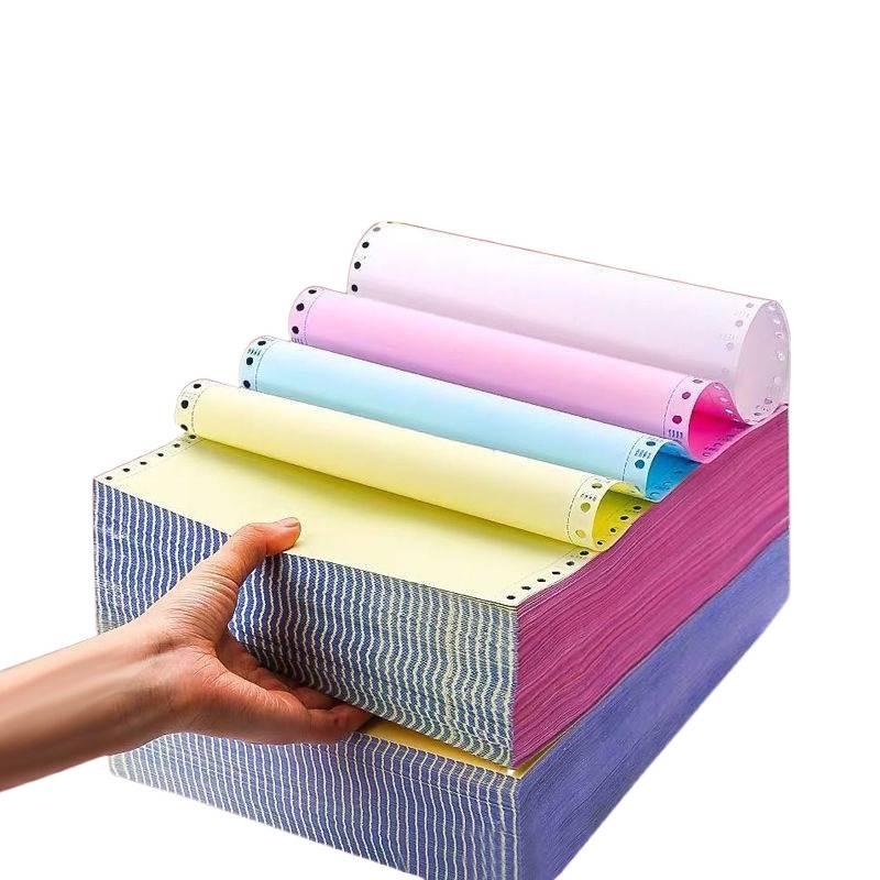 Multi-Part Dot Matrix Printer Paper: Single to Five-Part for Receipts & Delivery Notes.