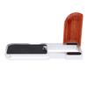 L Bracket Fit for   V1 Cameras Aluminum Quick Release Plate L Shape Handgrip with Wood Grip 1Celsius4 Inch Threaded Hole Support for Arca Trip