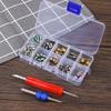 1Set R134A Car A/C Air Conditioning Valve Cores Auto Air Con Tool Kits Core Valves Automotive Air Conditioning Assortment Kit