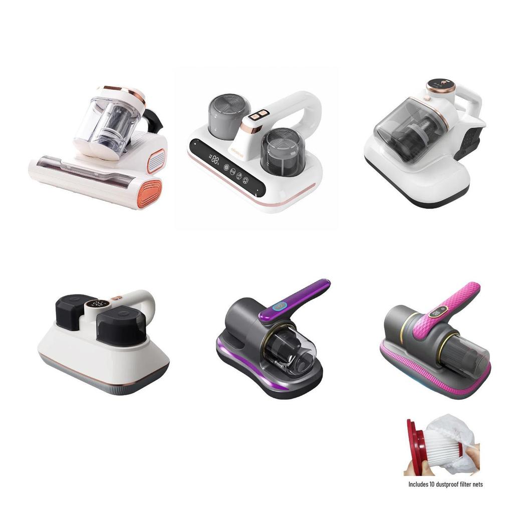 High-Power Anti-Mite Bed Vacuum Cleaner with UV Sterilizer and Dual-Cup System