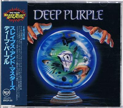 CD DEEP PURPLE - Slaves And Masters BVCP25 RCA 1990 Japan Rock Used