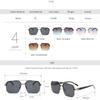 2025 Fashion Luxury Sunglasses for Men Women Retro Outdoor UV400 Shades Sun Glasses Unisex 8 Colors Classic Half Frame Eyewear