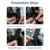 Portable Wheelchair Armrest Storage Bag Multi-pocket Seat Armrest Side Storage Pocket  Home Storage