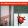 Portable Door Lock Dual Nut Adjustment Body Hotel Door Locks Self-Defense Door Stop Travel Anti-Theft Door Stopper Safety Lock